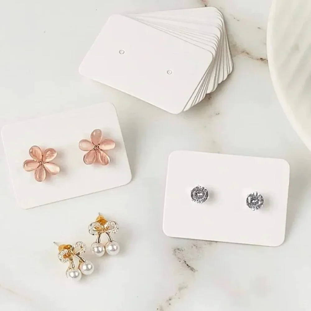 50 pcs Mini Jewelry Display Cards